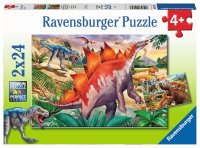 RAVENSBURGER 05179 Kinderpuzzle Wilde Urzeittiere