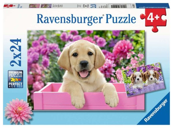 RAVENSBURGER® 05029 - Kinderpuzzle Freunde mit Fell