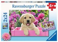 RAVENSBURGER® 05029 - Kinderpuzzle Freunde mit Fell