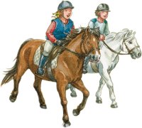 RAVENSBURGER® 09237 - Kinderpuzzle Mein Reiterhof