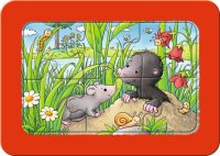 RAVENSBURGER 05138 Kinderpuzzle Kleine Gartentiere