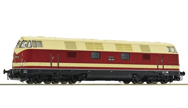 ROCO 73047 Diesellokomotive BR V 180 206 mit Sound DR Ep.III Spur H0
