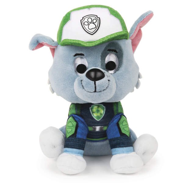 SPIN MASTER 38360 GND Paw Patrol Movie Plüschfigur Rocky 15 cm