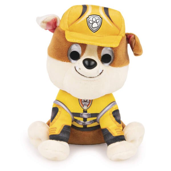 SPIN MASTER 38358 - GND Paw Patrol Movie Plüschfigur Rubble 15 cm