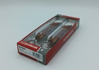 FLEISCHMANN Set mit 2 Staubsilowagen Gattung Uacs GATX Ep.V-VI 849008 Spur N