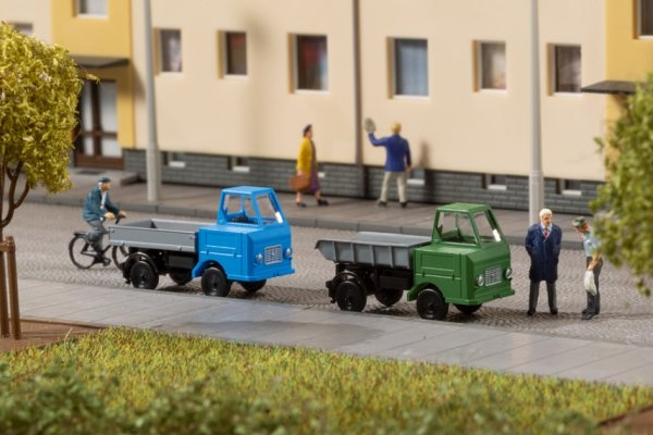 AUHAGEN Multicar M22 Muldenkipper und Pritsche Bausatz 44656 Spur N