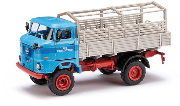 BUSCH 95265 IFA W50 LA/PV Pritsche Roter Oktober LKW-Modell 1:87