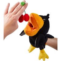 HABA 304203 Handpuppe Rabe Theo