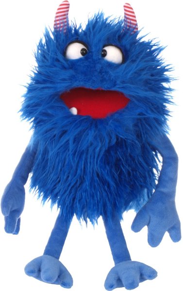 MATTHIES Living Puppets Handpuppe Schmackes 35 cm Monster to Go W776