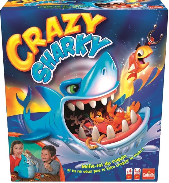GOLIATH Kinderspiel Crazy Sharky 30833006