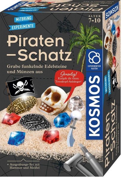 KOSMOS 657888 Piratenschatz Ausgrabungs-Set