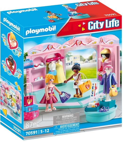 PLAYMOBIL City Life 70591 Fashion Store