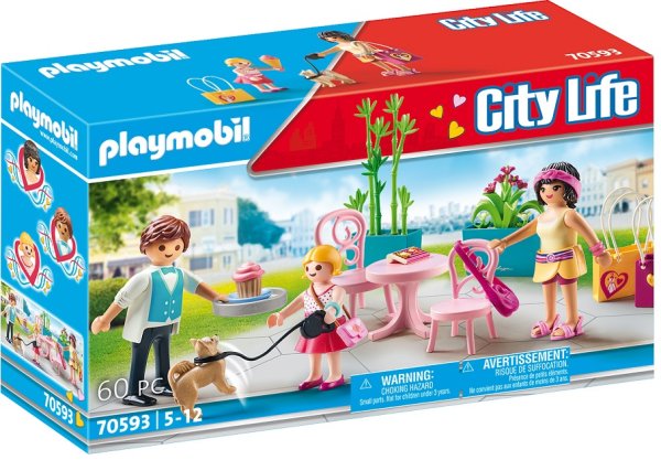 PLAYMOBIL City Life 70593 - Kaffeepause