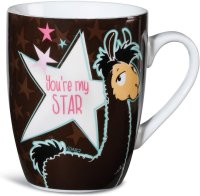 NICI 43581 Tasse Lama Lorenzo You´re my star