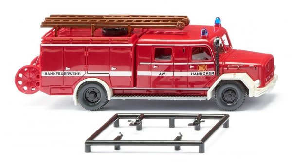 WIKING 086363 Feuerwehr LF 16 Magirus Bahnfeuerwehr Hannover LKW-Modell 1:87