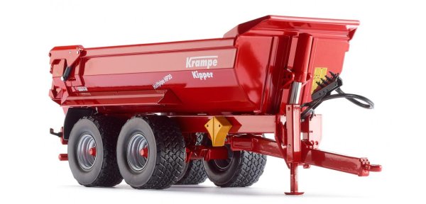 WIKING Krampe Tandem-Halbrundmulde Halfpipe HP 20 Anhänger 077854 Landwirtschaftsmodell 1:32