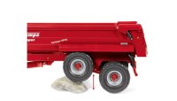 WIKING Krampe Tandem-Halbrundmulde Halfpipe HP 20 Anhänger 077854 Landwirtschaftsmodell 1:32