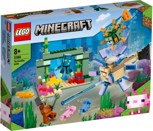 LEGO Minecraft 21180 Das W&auml;chterduell
