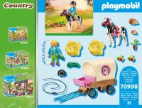 PLAYMOBIL Country 70998 Ponykutsche