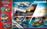 PLAYMOBIL City Action Polizei-Wasserflugzeug Schmuggler-Verfolgung 70779