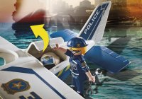 PLAYMOBIL City Action Polizei-Wasserflugzeug Schmuggler-Verfolgung 70779