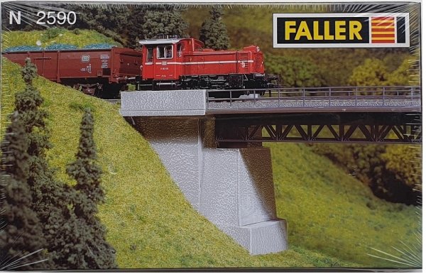 FALLER Beton-Brückenkopfgarnitur Bausatz 222590 Spur N