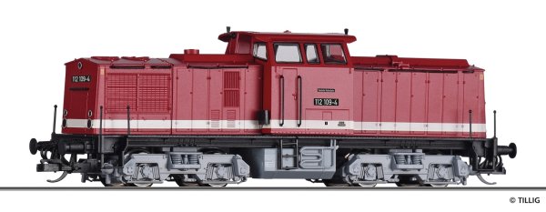 TILLIG Diesellokomotive BR 112 109-4 DR Ep.IV 04596 Spur TT