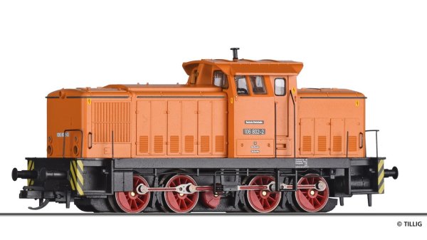 TILLIG Diesellokomotive BR 106 802-2 DR Ep.IV 96330 Spur TT