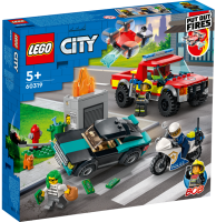 LEGO City 60319 Löscheinsatz und Verfolgungsjagd