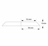 AUHAGEN 43562 Korkgleisbettung für Schienen Spur TT