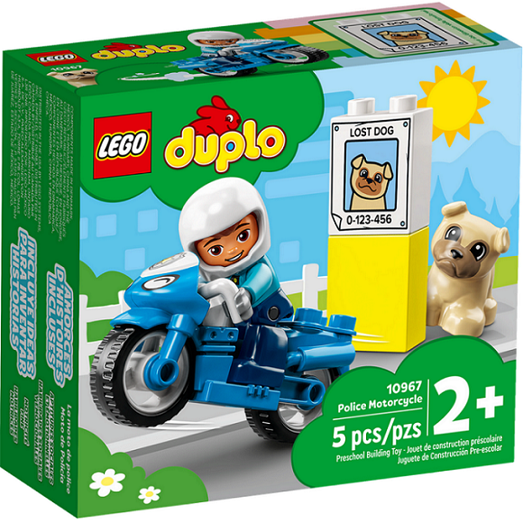 LEGO® DUPLO 10967 - Polizeimotorrad