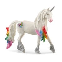 SCHLEICH bayala 70725 Regenbogeneinhorn Hengst