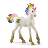 SCHLEICH bayala 70727 Regenbogeneinhorn Fohlen