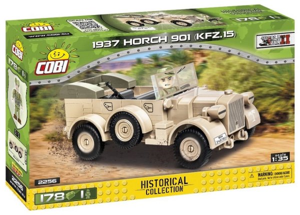 COBI 2256 Horch 901 Kfz.15 1937 Militär Baukasten 1:35