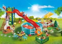 PLAYMOBIL City Life 70987 - Poolparty mit Rutsche