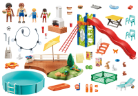 PLAYMOBIL City Life 70987 - Poolparty mit Rutsche