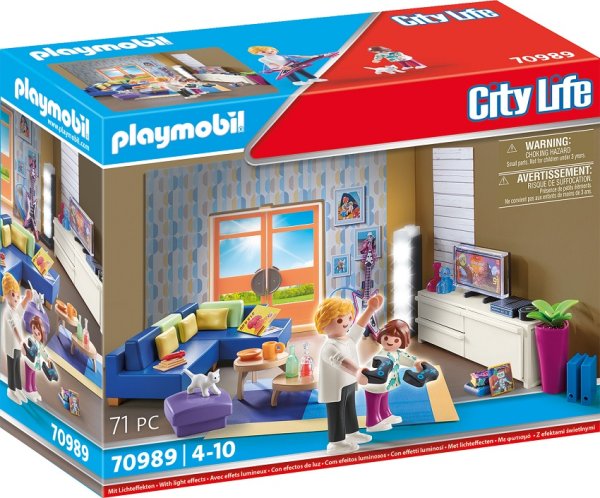 PLAYMOBIL City Life 70989 - Wohnzimmer