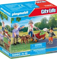 PLAYMOBIL City Life 70990 Großeltern mit Enkel