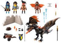 PLAYMOBIL Novelmore 70904 Novelmore Drachenattacke