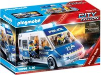 PLAYMOBIL City Action 70899 Polizei-Mannschaftswagen mit...