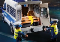 PLAYMOBIL City Action 70899 Polizei-Mannschaftswagen mit Licht und Sound