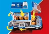 PLAYMOBIL City Action 70899 Polizei-Mannschaftswagen mit Licht und Sound
