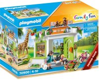 PLAYMOBIL Family Fun 70900 Tierarztpraxis im Zoo