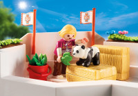 PLAYMOBIL Family Fun 70900 Tierarztpraxis im Zoo