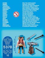 PLAYMOBIL Pirates 5378 Pirat mit Kanone