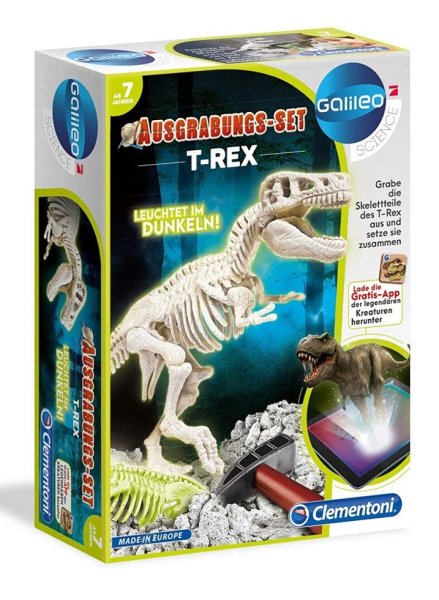 CLEMENTONI Galileo Ausgrabungs-Set T-Rex 69404