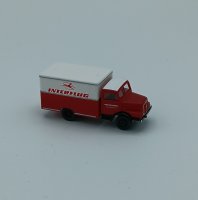 TILLIG H3A Kofferaufbau Interflug 19071 LKW-Modell 1:120