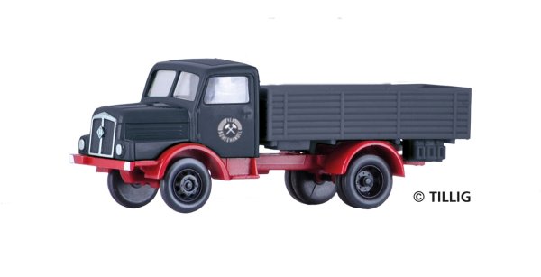 TILLIG H3A Hochbordpritsche VEB Kohlehandel 19072 LKW-Modell 1:120