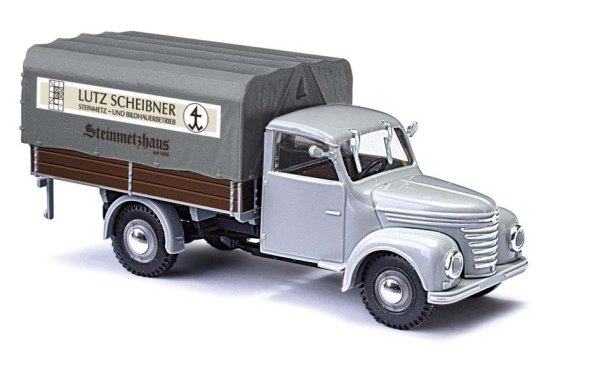 BUSCH 52357 Framo V901/2 Pritsche/Plane Steinmetz Automodell 1:87