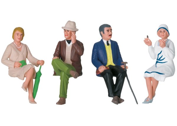LGB Orient-Express sitzend Figuren-Set 53009 Spur G